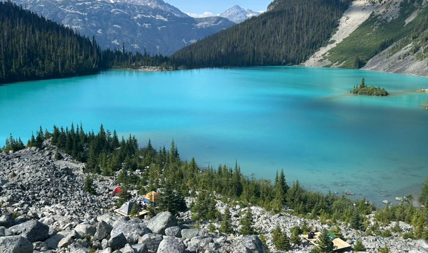 Joffre Lakes One Night Backcountry Camping