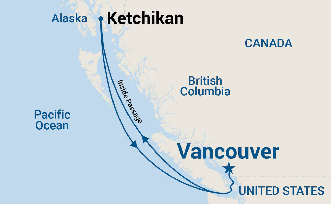 Pre Book 4 Days Alaska Sampler Princess Cruise For Apr 27 2027