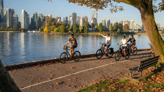 Biking Stanley Park Loop Trail