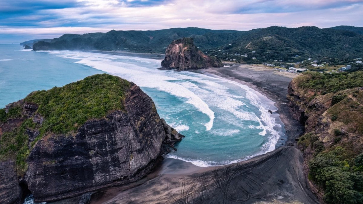Piha Beach and Kitekite Fall Day Trip